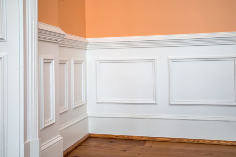 Custom Wainscot Installation